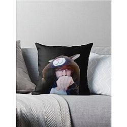 Kittie Adam Throw Pillow