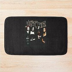 Kittie Black Rare Spit Bath Mat