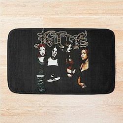 Kittie black rare spit Bath Mat