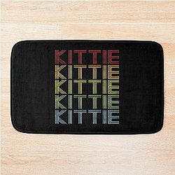 Kittie Name T Shirt - Kittie Vintage Retro Kittie Name Gift Item Tee Bath Mat