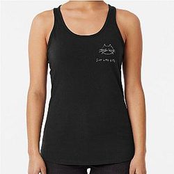 Silly Little Kittie Racerback Tank Top