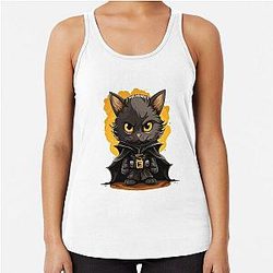 Kittie Batman Racerback Tank Top