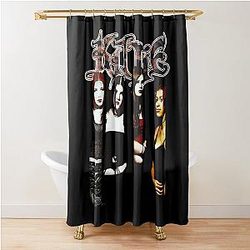 Kittie Spit  Shower Curtain