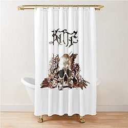 KITTIE BAND Shower Curtain