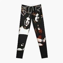 Kittie Black Rare Spit Classic Leggings