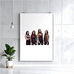 The Kittie Band – Rage in Velvet Shadows Kittie Posters