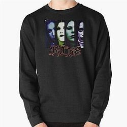 Kittie black rare spit Pullover Sweatshirt