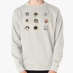 Bread Kitties Pullover Sweatshirt