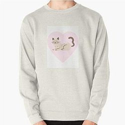 Kittie In Your Heart Pullover Sweatshirt