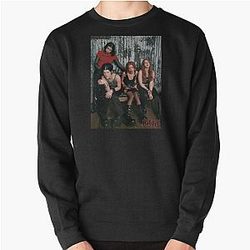 Kittie black rare spit Pullover Sweatshirt
