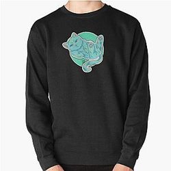 Chill Kittie Pullover Sweatshirt