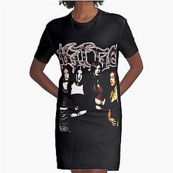 Kittie Spit  Graphic T-Shirt Dress