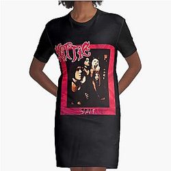 Kittie Spit  Graphic T-Shirt Dress