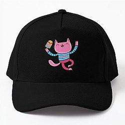 Summer Kittie Baseball Cap