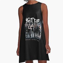 KITTIE BAND A-Line Dress