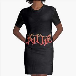 Kittie  Graphic T-Shirt Dress