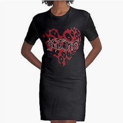 KITTIE BAND Graphic T-Shirt Dress