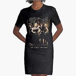 KITTIE BAND Graphic T-Shirt Dress