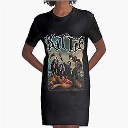 Kittie  Graphic T-Shirt Dress