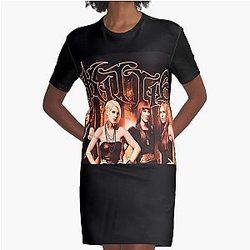 Kittie  Graphic T-Shirt Dress