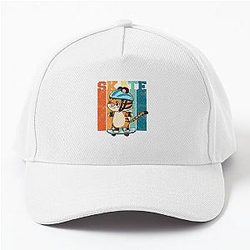 Kittie on a skateboard Baseball Cap