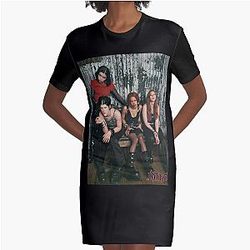 Kittie black rare spit Graphic T-Shirt Dress