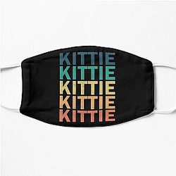 Kittie Name T Shirt - Kittie Vintage Retro Kittie Name Gift Item Tee Flat Mask
