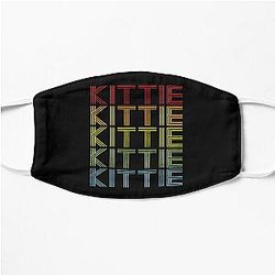 Kittie Name T Shirt - Kittie Vintage Retro Kittie Name Gift Item Tee Flat Mask