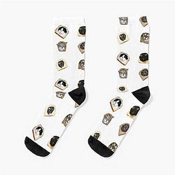 Bread Kitties Socks