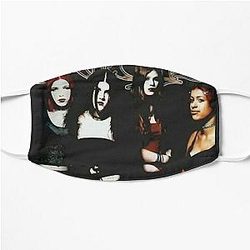 Kittie Black Rare Spit Classic Flat Mask