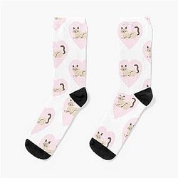 Kittie In Your Heart Socks