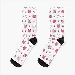 Kittie Pink Socks