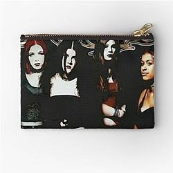 Kittie Black Rare Spit Classic Zipper Pouch