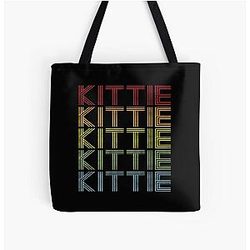 Kittie Name T Shirt - Kittie Vintage Retro Kittie Name Gift Item Tee All Over Print Tote Bag