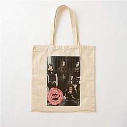 Kittie Band Cotton Tote Bag