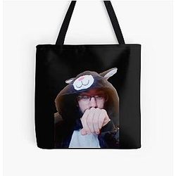Kittie Adam All Over Print Tote Bag
