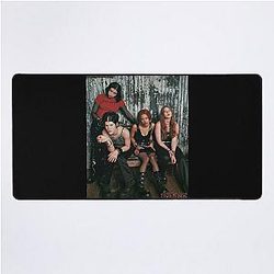 Kittie black rare spit Desk Mat