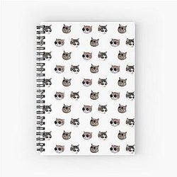 Cool Kitties Sticker-pack Spiral Notebook
