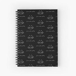 Silly Little Kittie Spiral Notebook