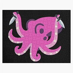 Knives Out - Pink Jigsaw Puzzle