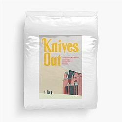 Knives Out Book Cover Style Movie Duvet