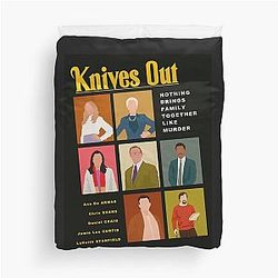 Knives Out Duvet Cover