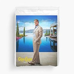 Glass Onion: A Knives Out Mystery Duvet Cover becomes 
Glass Onion: A Knives Mystery Duvet Cover