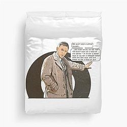 Knives Out Donut Quote Classic Duvet Cover