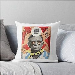 Little White Lies Knives Out Pillow