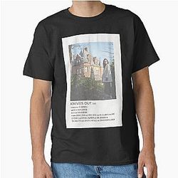 Knives Out Minimalist Film Poster Whodunit Mystery Movie Classic T-Shirt