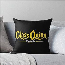 Glass Onion: A Knives Out Mystery Pillow
