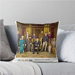 Knives Out Whodunit Film Throw Pillow