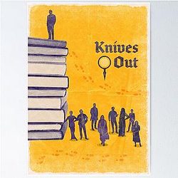 Knives Out Fan Poster