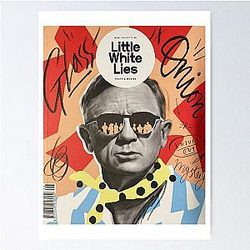 Little White Knives Out Poster